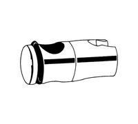 Grohe Élément Glisseur 45650 pour Barre de Douche 28620/28621 Chrome / Mat