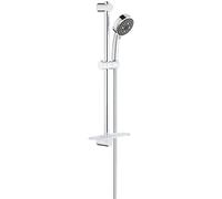 Grohe Vitalio Comfort 100 set de douche 26098000 chromé , barre de douche 600mm, avec douchette 4 types de jets