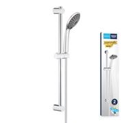 GROHE Ensemble de douche Vitalio Joy 110, pommeau de douche Vitalio Joy 2 jets, flexible tuyau de douche VitalioFlex Trend 1750mm, chromé, 27326000 (Import Allemagne)