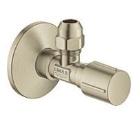 Grohe équerre match0 22039EN0 nickel brossé, DN 15, raccord fileté auto-obturant