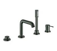 Grohe Essence Combinaison de bain monocommande 4 trous 25251AL1 graphite dur brossé