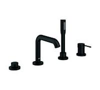 Grohe Essence Combinaison de baignoire monocommande 4 trous 25251KF1 noir fantôme