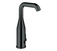 Grohe Essence E électronique à infrarouge pour lavabos, saillie 161mm, alimentation par pile 6V, différents programmes, avec mélangeur, 36445A00, Couleur: graphite dur