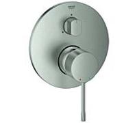 Grohe Essence kit de finition 24169DC1 raccord à encastrer avec inverseur 3 voies, acier encastré