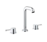 GROHE Essence - Mitigeur de lavabo 3 trous taille L avec garniture de vidage chrome