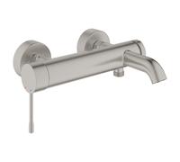 GROHE Essence Mitigeur de baignoire avec inverseur avec raccords Supersteel 25250DC1