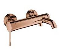 Grohe Essence Mitigeur monocommandé pour bain, montage mural, apparent, saillie 193mm, 25250DA1, Couleur: coucher de soleil chaud