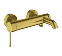 Grohe Essence mitigeur bain 25250GN1 2000 /2", montage mural, cool Sunrise brossé