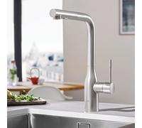 GROHE Robinet de cuisine Essence 30270DC0 SuperSteel avec douchette extensible