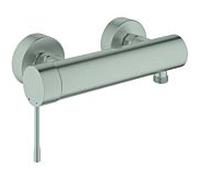 Grohe Essence Mitigeur monocommandé pour douche, montage mural, apparent, 25252DC1, Couleur: acier super