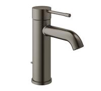 GROHE Essence - Mitigeur monocommande lavabo taille S avec garniture de vidage hard graphite brossé