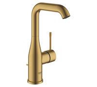 GROHE Essence New robinet lavabo taille L avec haut bec tournant cartouche 28mm cool sunrise brossé (or) 32628gn1