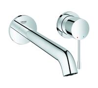 Grohe Essence set de montage de finition 29193001 mitigeur lavabo 2 trous à encastrer, saillie 230 mm, chromé