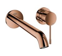 Grohe Essence, mitigeur lavabo 2 trous, saillie 230mm, montage mural, 29193DA1, Couleur: coucher de soleil chaud