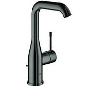 Grohe Essence mitigeur lavabo 24174A01 1/2", taille L, avec garniture de vidage , graphite dur