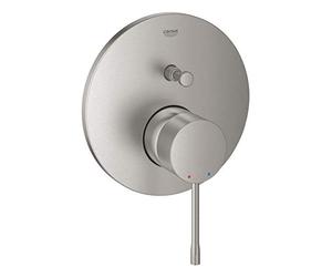 GROHE Essence Mitigeur mécanique 2 sorties avec inverseur, Supersteel, 24058DC1 (Import Allemagne)