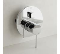 Grohe Essence Mitigeur monocommande 3 sorties avec inverseur Anthracite, 24169A0