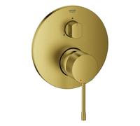 Grohe Essence Mitigeur monocommandé, avec inverseur 3 voies, kit de finition pour GROHE Rapido SmartBox, 24169GN1, Couleur: lever de soleil frais brossé