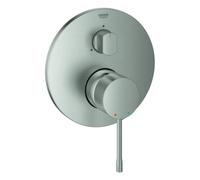 Grohe Essence Mitigeur monocommandé, avec inverseur 3 voies, kit de finition pour GROHE Rapido SmartBox, 24169DC1, Couleur: acier super