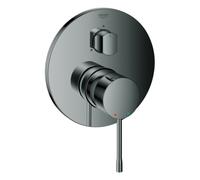Grohe Essence Mitigeur monocommandé, avec inverseur 3 voies, kit de finition pour GROHE Rapido SmartBox, 24169A01, Couleur: graphite dur