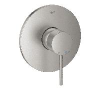 GROHE Essence - Mitigeur monocommande de douche encastré pour 1 sortie supersteel