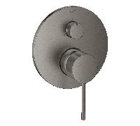 GROHE Essence - Mitigeur monocommande encastré pour 3 sorties hard graphite brossé