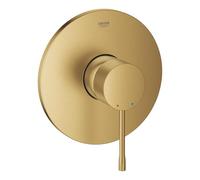 GROHE Essence Mitigeur monocommande encastré pour Douche (1 Sortie, Installation encastrée, Cartouche céramique 46 mm, Corps encastré non inclus), Gold brossé, 24057GN1