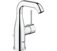 Grohe Grohe Mitigeur monocommande Essence supersteel pour lavabo, taille M, avec garniture de vidage Quantité:1