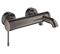 GROHE Essence Mitigeur Monocommande mural pour Bain/Douche, avec inverseur automatique 2 sorties, Hard Graphite, 33624A01