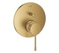 GROHE Essence - Façade de mitigeur monocommande encastré pour 2 sorties cool sunrise brossé
