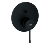 Grohe Essence Mitigeur monocommandé pour bain, kit de montage final pour GROHE Rapido SmartBox, 24167KF1, Couleur: Noir Fantôme