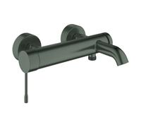 Grohe Essence Mitigeur monocommandé pour bain, montage mural, apparent, saillie 193mm, 25250AL1, Couleur: graphite dur brossé