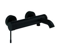 Grohe Essence Mitigeur monocommandé pour bain, montage mural, apparent, saillie 193mm, 25250KF1, Couleur: Noir Fantôme