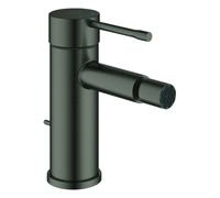 Grohe Essence Mitigeur monocommandé pour bidet, saillie 111mm, avec vidage à tirette, 24178AL1, Couleur: graphite dur brossé
