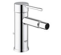 GROHE Essence Mitigeur Monocommande pour Bidet, Taille S (Avec Mousseur à rotule, Clapet de vidage, Facile à installer), Supersteel, 32935DC1