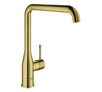 GROHE Essence Mitigeur monocommandé pour évier, avec bec haut orientable, Professional, saillie 220mm, 30505GL0, Couleur: un lever de soleil frais