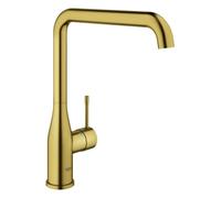 GROHE Essence Mitigeur monocommandé pour évier, saillie 220mm, orientable, bec haut, 30505GN0, Couleur: lever de soleil frais brossé