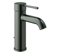 Grohe Essence Mitigeur monocommandé pour lavabo, S-Size, saillie 116mm, avec vidage à tirette, 24171AL1, Couleur: graphite dur brossé