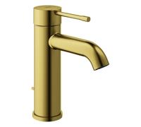 Grohe Essence Mitigeur monocommandé pour lavabo, S-Size, saillie 116mm, avec vidage à tirette, 24171GN1, Couleur: lever de soleil frais brossé