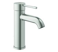 Grohe Essence Mitigeur monocommandé pour lavabo, S-Size, saillie 116mm, sans vidage, 24172DC1, Couleur: acier super