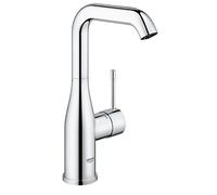 Grohe Mitigeur monocommande de lavabo Essence, taille L, montage monotrou, avec bec orientable, sans vidage escamotable - 23541001