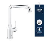 GROHE Essence Mitigeur Robinet pour Evier de Cuisine (Bec Haut, Zone de rotation 360°) Chrome, 30269000