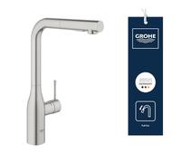 Grohe Essence robinet de cuisine 30270DC0 supersteel, avec douchette extensible