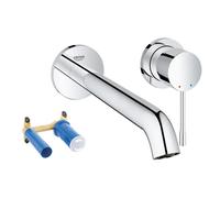 GROHE Essence New Ensemble de robinet encastrable - bec 23cm - taille L - sans bonde - chrome 0442582/sw28941