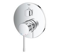 Grohe Essence New Mitigeur de douche encastré - 2 boutons - mitigeur avec inverseur 3 fonctions chrome 24092001
