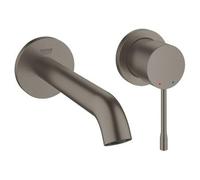 GROHE Essence New Mitigeur de lavabo encastré - bec 18,3 cm - taille M - brushed hard graphite 19408al1