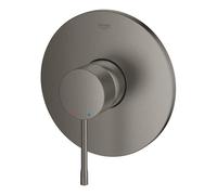 GROHE Essence New Partie de finition mitigeur douche encastrable Brushed Hard graphite brossé (anthracite) 24057AL1