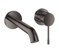 GROHE essence new partie de finition mitigeur lavabo encastrable 2 trous taille M bec 18.3cm Hard graphite brillant (anthracite) 19408a01
