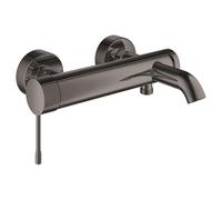 GROHE Essence New robinet de baignoire avec inverseur et raccords hard graphite 33624a01
