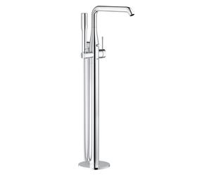 GROHE Essence New Set de finition pour robinet de bain sur pied avecj inverseur et bec tournant 27.7cm avec douchette à main et flexible de douche 125cm chrome 23491001